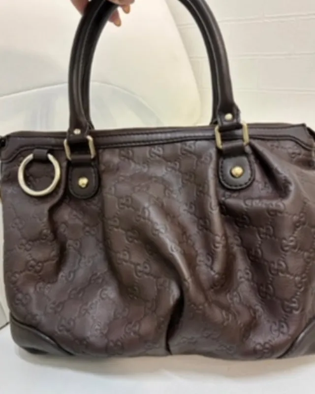 GUCCI ハンドバッグ 全体の色補修(施工後)