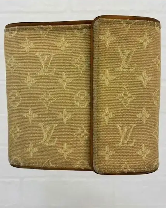LOUIS VUITTON モノグラム・ミニ 三つ折り財布 汚れ・色あせ補修(施工後)